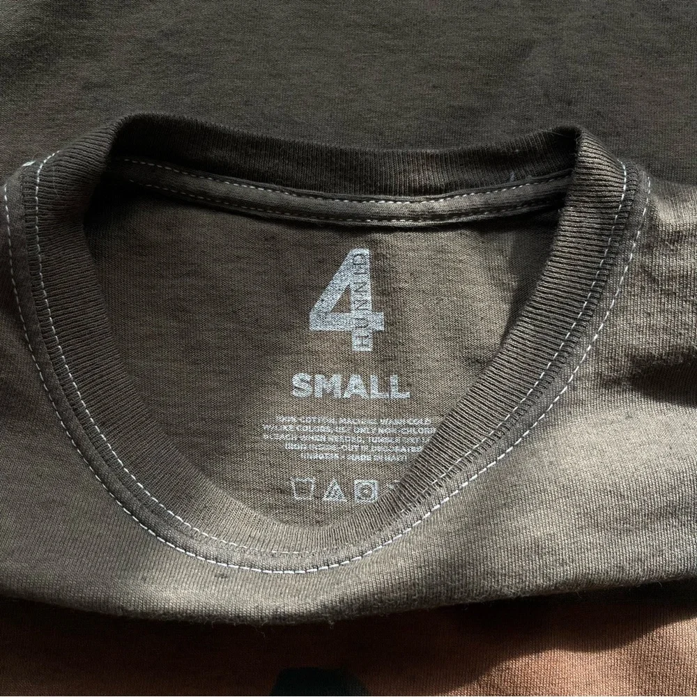 4Hunnid Brown Stonewash YG Pacsun Short Sleeve Tee - Picture 5 of 5